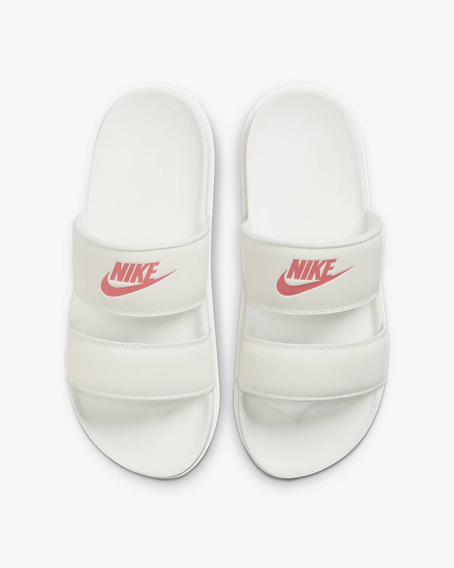 Double band nike slides hotsell